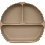 Mabebi Siena Assiette compartimentée avec ventouse - Beige