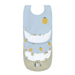 Lot de 5 bavoirs Lässig - Happy Fruits Lemon