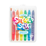 Ooly Smooth Stix crayons-gel aquarellables | Lot de 6
