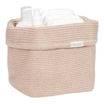 Little Dutch Panier de rangement tricoté - Petit/ Beige