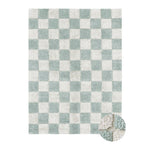 Tapis lavable Lorena Canals Kitchen Tiles Blue Sage 90x130cm