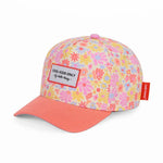 Hello Hossy casquette skater Fleurs rétro