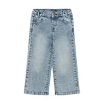 Jeans wide en denim bleu clair En Fant