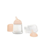 Suavinex Zero Zero kit de démarrage anti-coliques, deux biberons 180 ml +0 mois