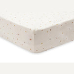 Drap-housse en jersey Jollein 60x120cm Kangaroots Dusty