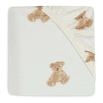 Jollein drap-housse 70/75 x 140/150 - Teddy Bear
