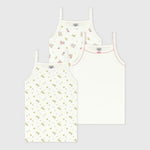 Petit Bateau | Lot de maillots de corps enfant en coton imprimés