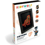 Kit créatif de décoration murale Kidywolf Kidyneon - Animaux