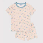 Petit Bateau | Pyjama courte en coton pour enfant avec imprimé éléphants