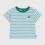 Petit Bateau | T-shirt en coton à manches courtes à rayures pour bébé