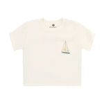 En Fant I T-shirt I blanc cassé