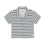 En Fant sweatshirt rayé - bleu foncé