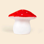 Grande lampe champignon rouge