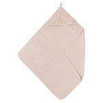 Meyco Cape de bain en éponge Ruffle - Rose poudré