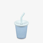 Klean Kanteen Gobelet pour enfant - couvercle à paille Ciel clair