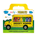 Crayons et livre de coloriage Ooly x Peanuts