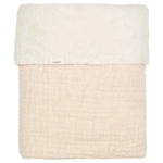 Koeka couverture de lit Teddy Rivoli 100x150cm - Blanc chaud