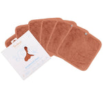 Lingettes réutilisables Timboo, 6 pièces - Sunrise Orange