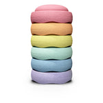 Stapelstein Original Arc-en-ciel pastel | 6 pièces