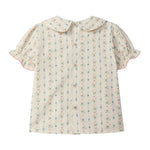 Laranjinha Blouse en coton pour enfants - sable