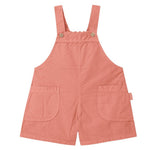Laranjinha Short salopette d'été pour enfants - framboise