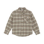 En Fant Chemise à carreaux - carreaux/beige