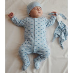 txt
Petit Bateau Bodyjama à imprimé baleine en tubique pour bébés