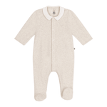 Combinaison bébé Petit Bateau à col - Beige