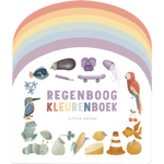 Little Dutch livre pour enfants - livre de coloriage arc-en-ciel
