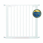 Barrière de sécurité pour porte/escalier avec rallonges - système de serrage blanc