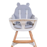 Coussin pour chaise Evolu - gris avec oreilles d’ours