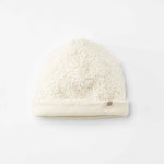 Cloby Bonnet Teddy réversible - blanc cassé
