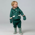 Ducksday Veste d’hiver bébé avec moufles amovibles - Breeze