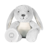 Flow Amsterdam Doudou à battement de cœur Milo - Lapin gris