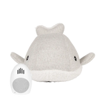 Doudou apaisant Moby - Baleine - Gris