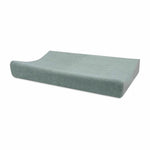 Jollein Housse pour matelas à langer/plan à langer en tissu éponge 50x70cm - vert d’eau, lot de 2