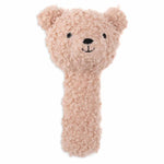 Jollein hochet ourson - Teddy Bear rose sauvage