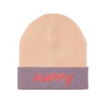 Lässig bonnet Little Gang Happy - rose clair / lilas