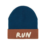 Bonnet Lässig Little Gang Run - Marron / Bleu