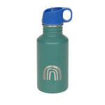 Gourde en acier inoxydable Lässig Little Gang 500 ml - vert arc-en-ciel