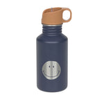 Gourde en acier inoxydable Lässig Little Gang 500 ml - Smile bleu marine