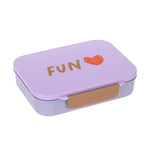 Boîte à lunch / boîte bento Lässig Little Gang - Cœur lilas