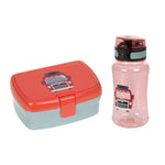Lässig | Set repas Lunchbox / boîte à goûter & gourde Tiny Drivers - Fire Engine