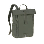 Sac à langer à dos Rolltop-Up - Olive