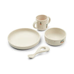 Liewood Service de table - Vivi Printed Tableware Set - Mélange pêche et coquillage