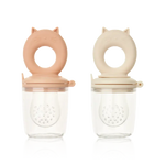 Liewood Miranda Chat tétine grignoteuse rechargeable - lot de 2