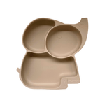 Pinnawala assiette compartimentée avec ventouse l Beige