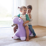 Hoppi - Dino rebondissant - lilas