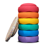 Stapelstein Super Confetti Rainbow Set Classique