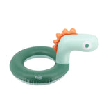 Bouée de natation Quut Cheval verte pour enfants – Double plaisir aquatique avec style